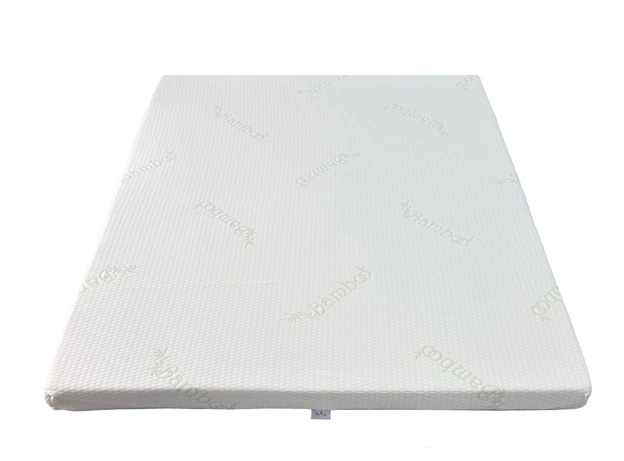 Topper Saltea Best Sleep Heavenly Bamboo, H8 4cm spuma poliuretanica+ 4 cm latex cool gel, husa bambus