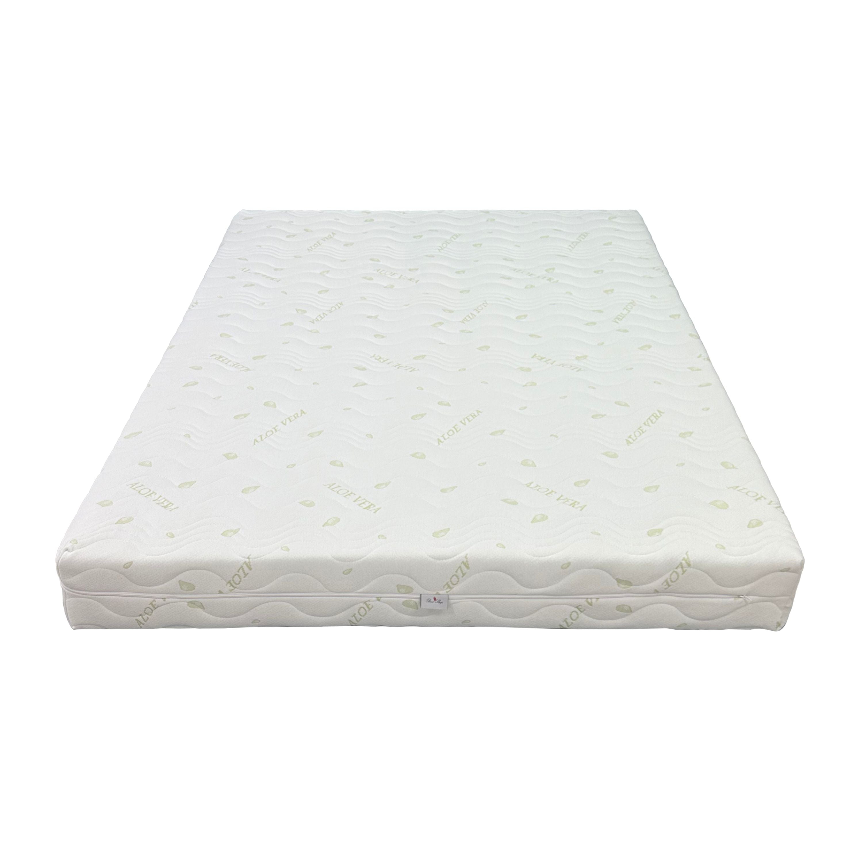 Saltea Ortopedica, Dream Aloe Vera, 20cm, spuma poliuretanica cu memorie, hipoalergenic, reversibila, husa detasabila, fermitate medie