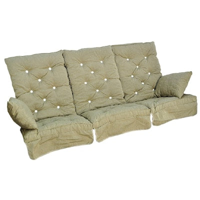 Set perne balansoar 56(x3)x106x12cm +2 perne, Beige