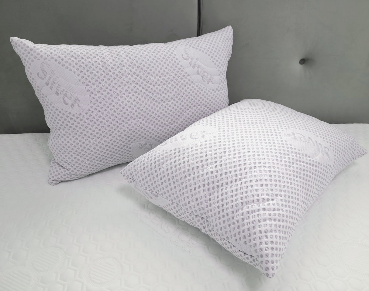 Set 2 Perne Star Moon Hotel Silver Care, 50x70, hipoalergenica,lavabile la 40°C