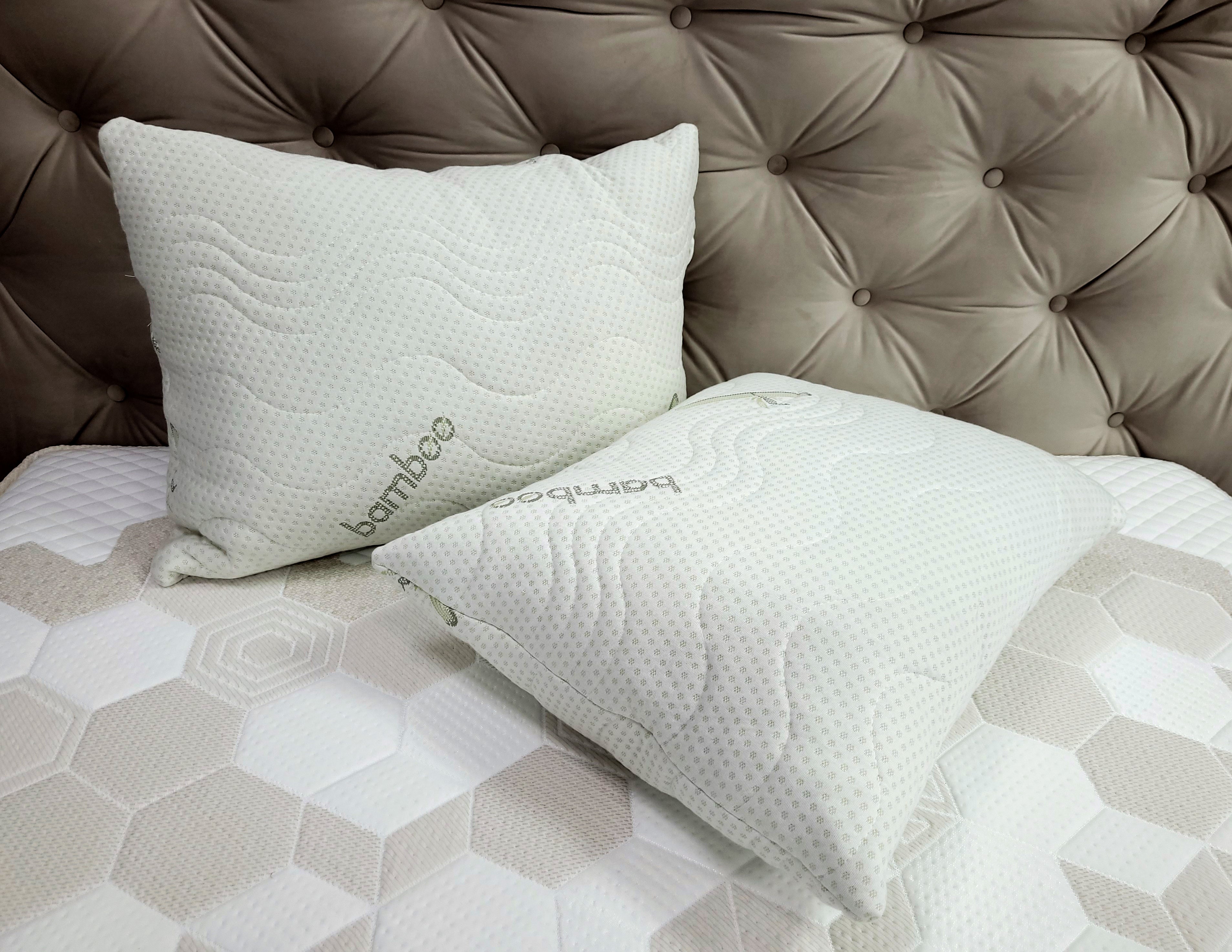 Set 2 Perne Star Moon Bamboo feel, 50x70, hipoalergenica,lavabile la 40°C