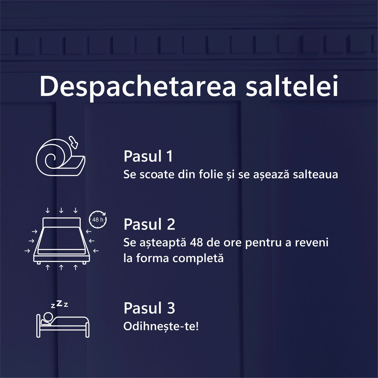 Saltea Ortopedica, Star Moon, Argan Memory, 20cm, 16+4, Spuma poliuretanica cu memorie, fermitate medie