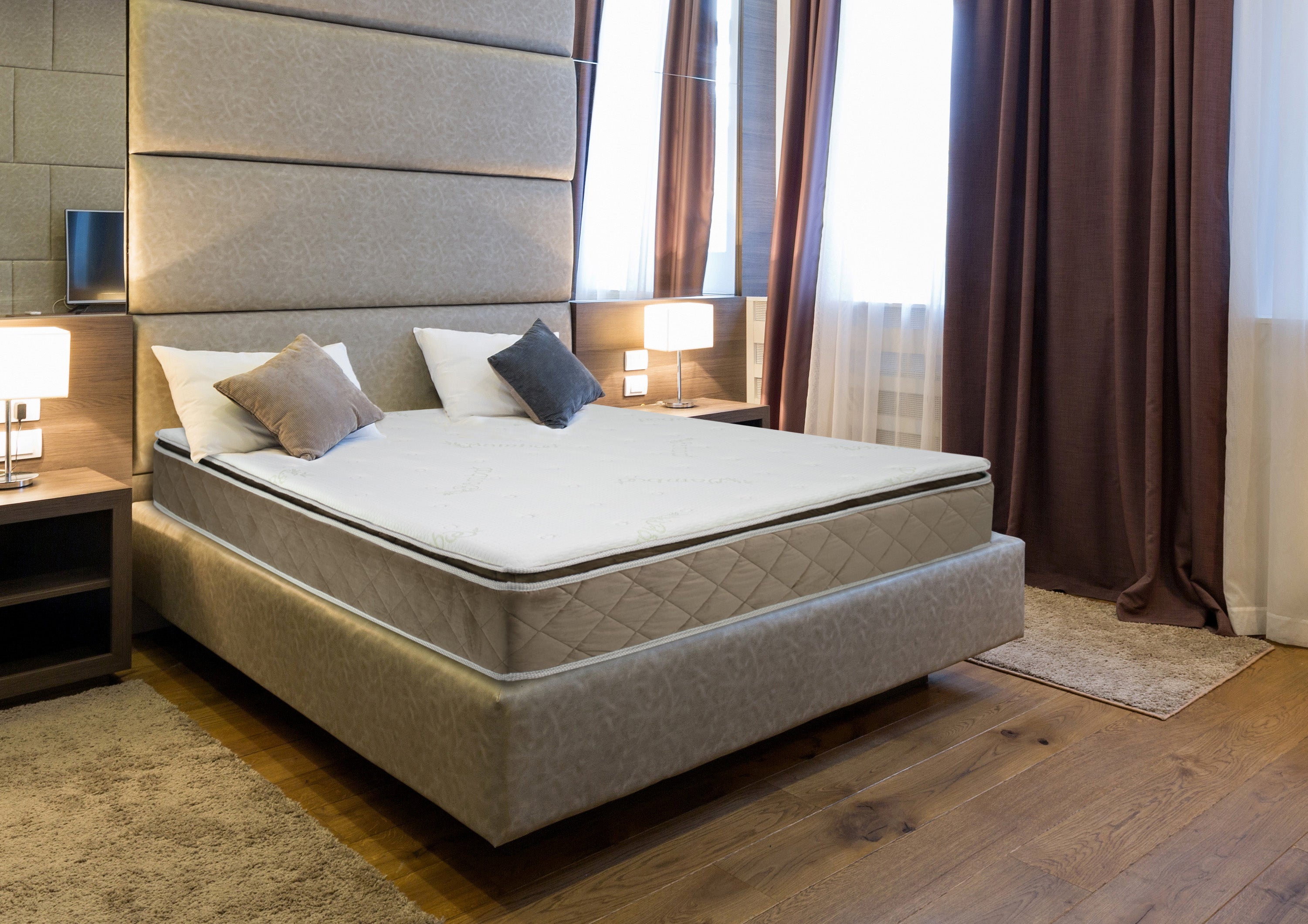 Saltea ortopedica Hotel Best Line, PureNight, 27 cm, 4 cm spuma memory, fermitate moale