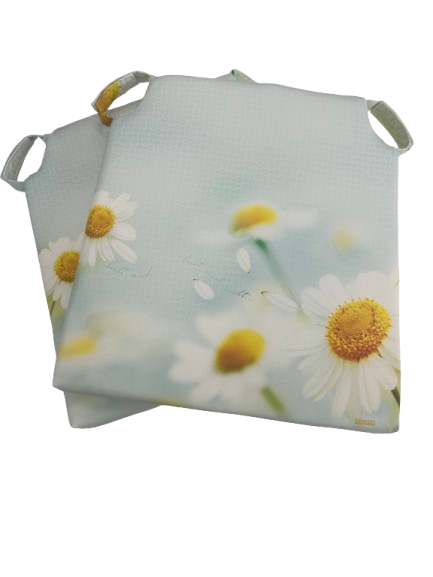 Set de perne pentru scaun Star Moon Daisy interior/exterior, 40x40x5 cm