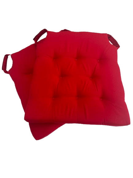 Set de perne pentru scaun Star Moon Red Velvet interior/exterior, 40x40x5 cm