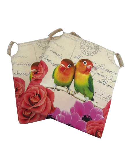 Set de perne pentru scaun Star Moon Parrot interior/exterior, 40x40x5 cm