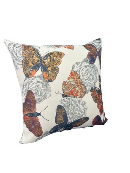 Star Moon Butterfly Decorative Pillow Set, 40x40 cm