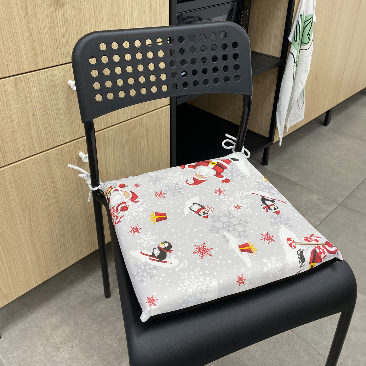 Santa Claus chair cushion