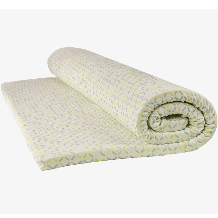 Topper Mattress Best Sleep Rest, H7cm polyurethane foam, removable luxury cover