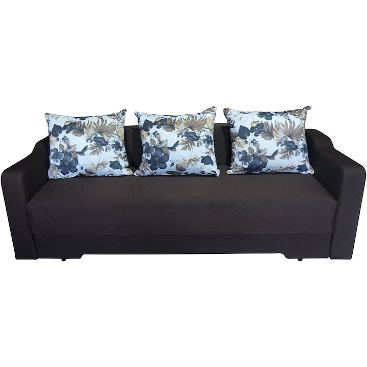 Canapea extensibila Amias 230x70x90 cm , culoare Maro Inchis