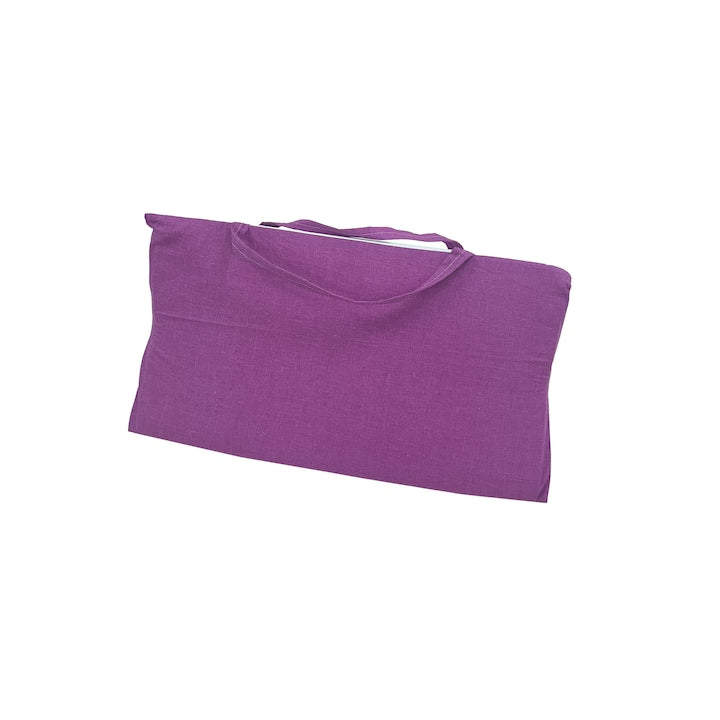 Saltea de plaja sau de picnic/camping, cu maner, 180x50 cm, Roz
