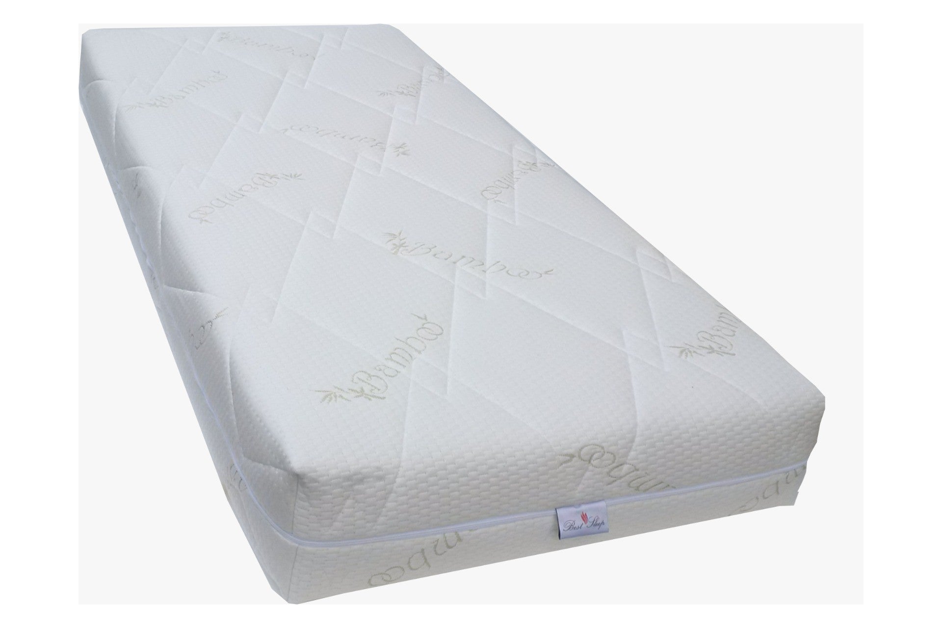 Saltea Ortopedica,Best Bambus Double Side,20cm,spuma poliuretanica cu memorie si latex,antibacterian,hipoalergenic,reversibil,husa bambus detasabila,fermitate medie - OUTLET