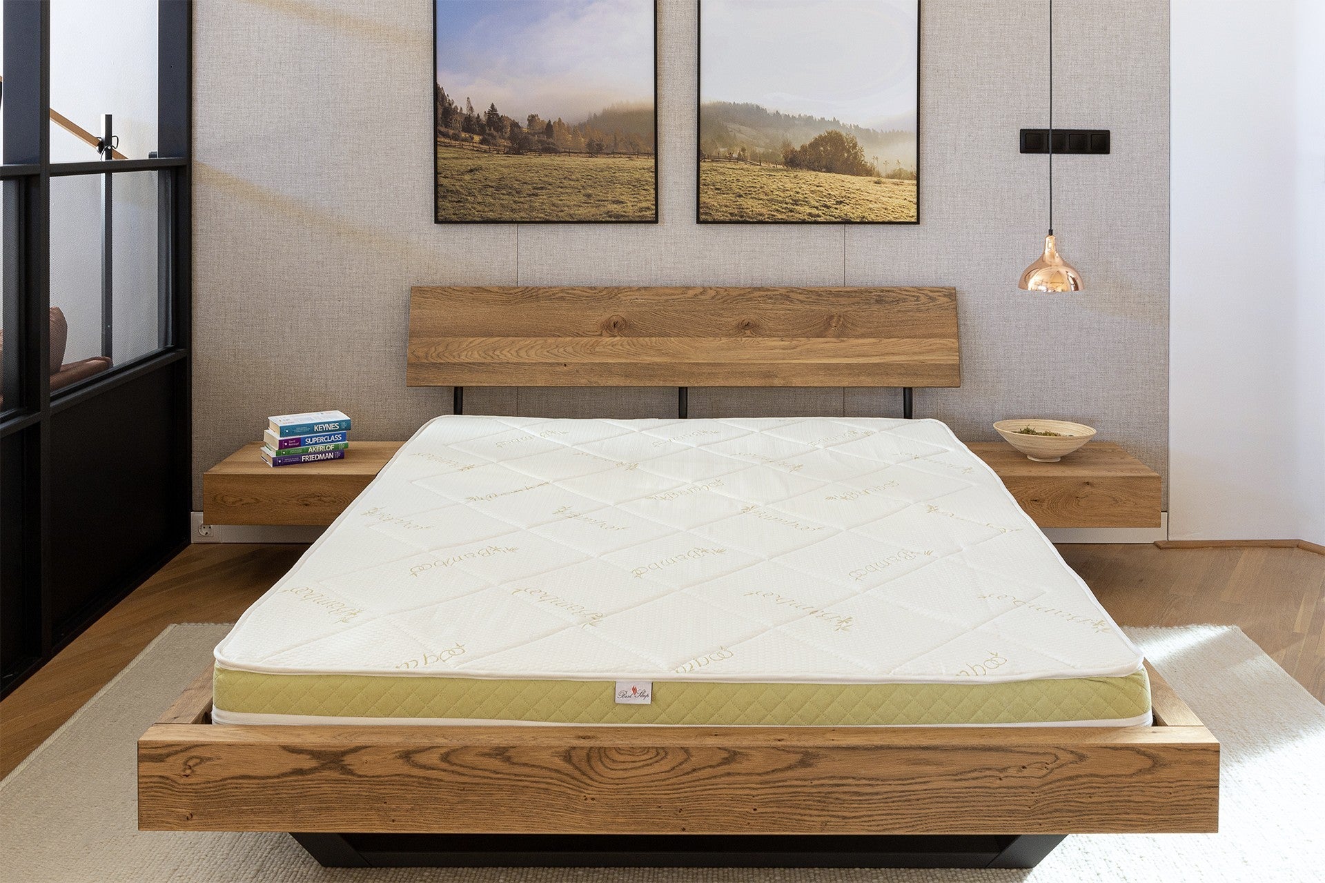 Saltea SuperOrtopedica, Vitality, 20cm, 12+2+6, Spuma poliuretanica si memory, strat nuca de cocos , antibacterian, fermitate medie - OUTLET