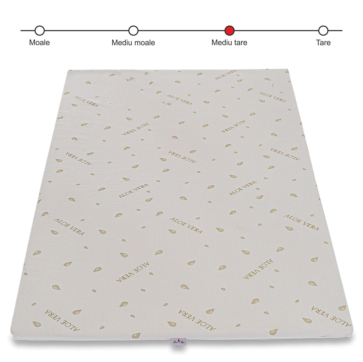 Topper Mattress Best Sleep H7cm polyurethane foam, removable Aloe Vera cover