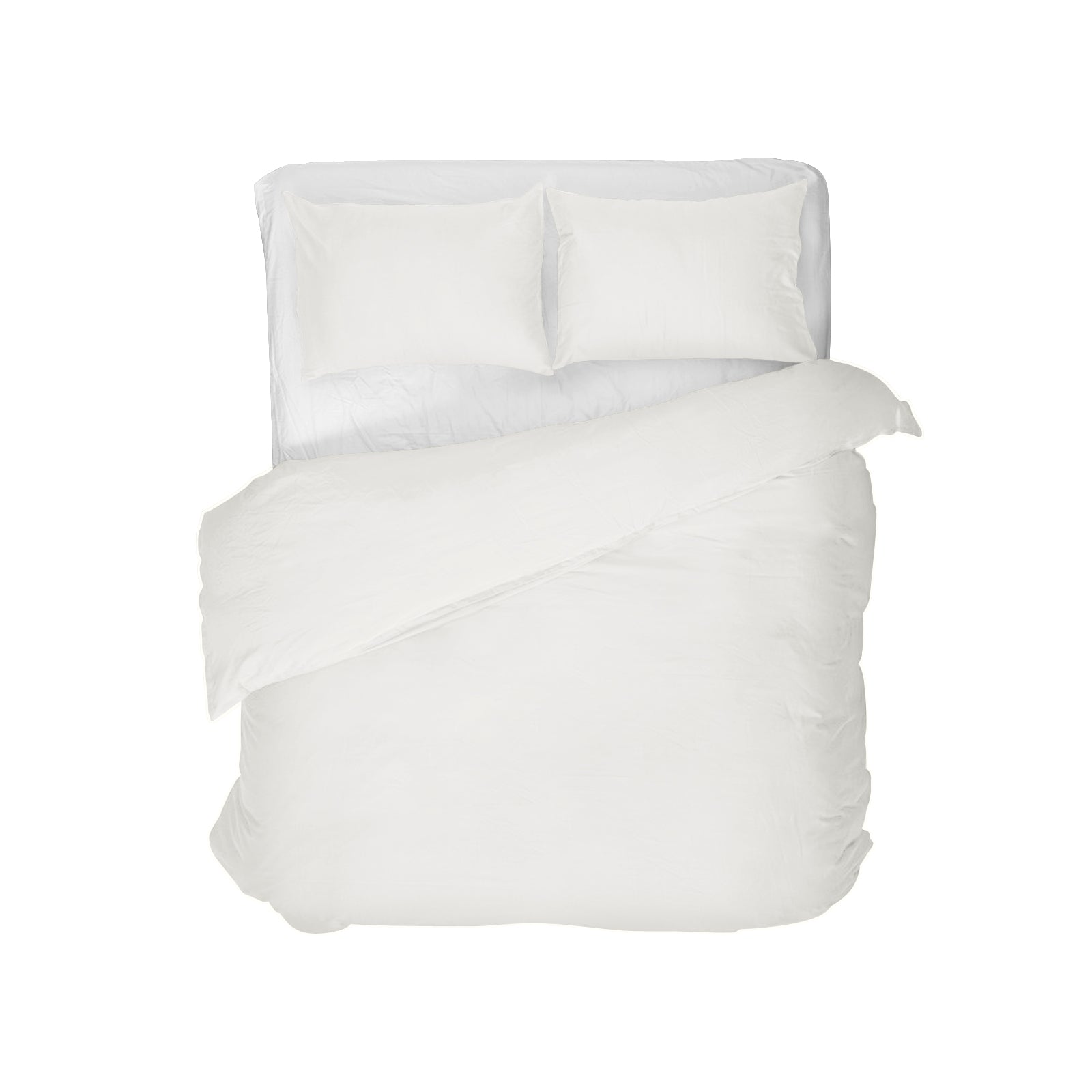 Lenjerie de pat jersey, cu fermoar, 115 gr/mp, ivory, 2, 100% bumbac