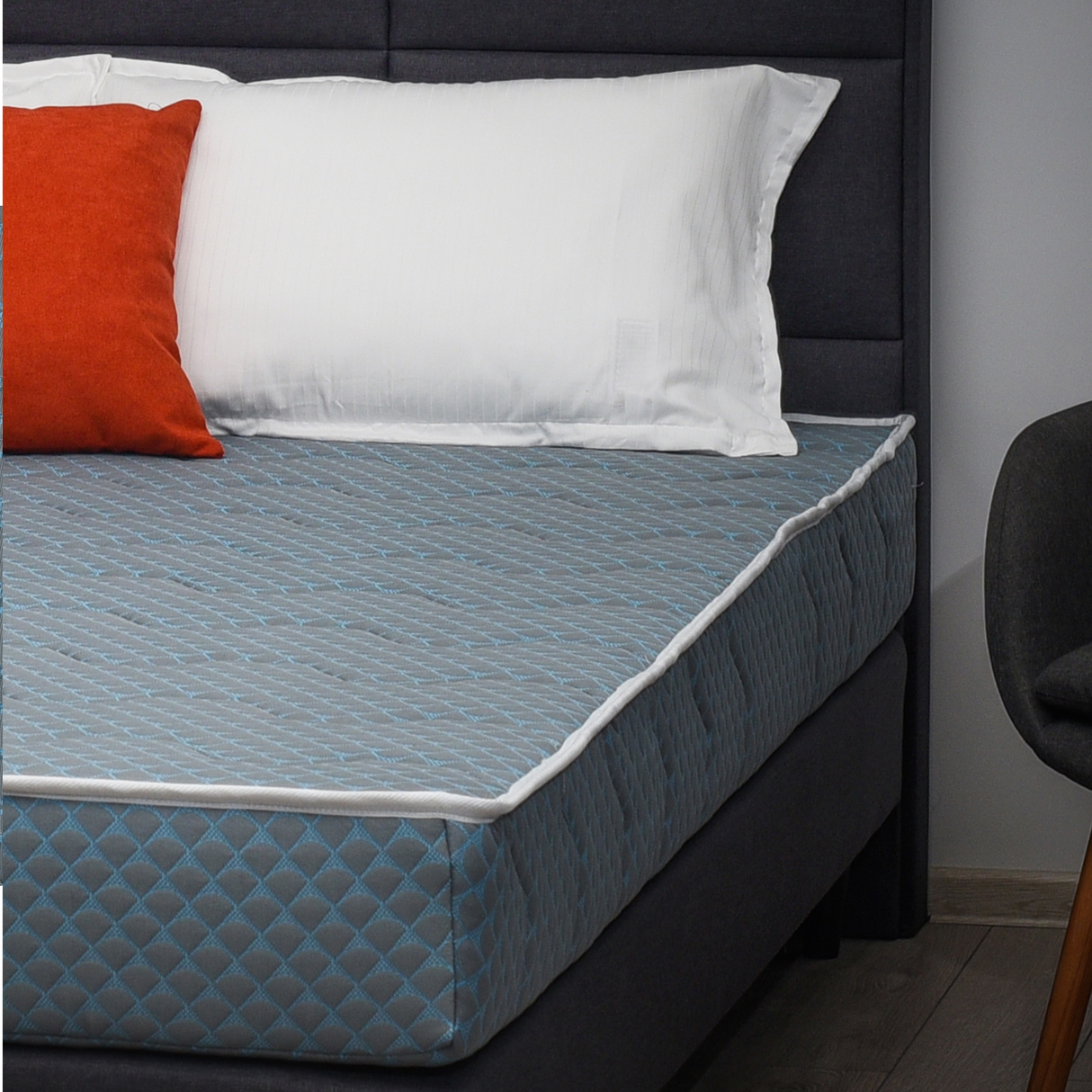 Orthopedic Mattress, Buona Notte, Navanna, 16cm, polyurethane foam with memory foam, antibacterial, Shell cover, soft firmness