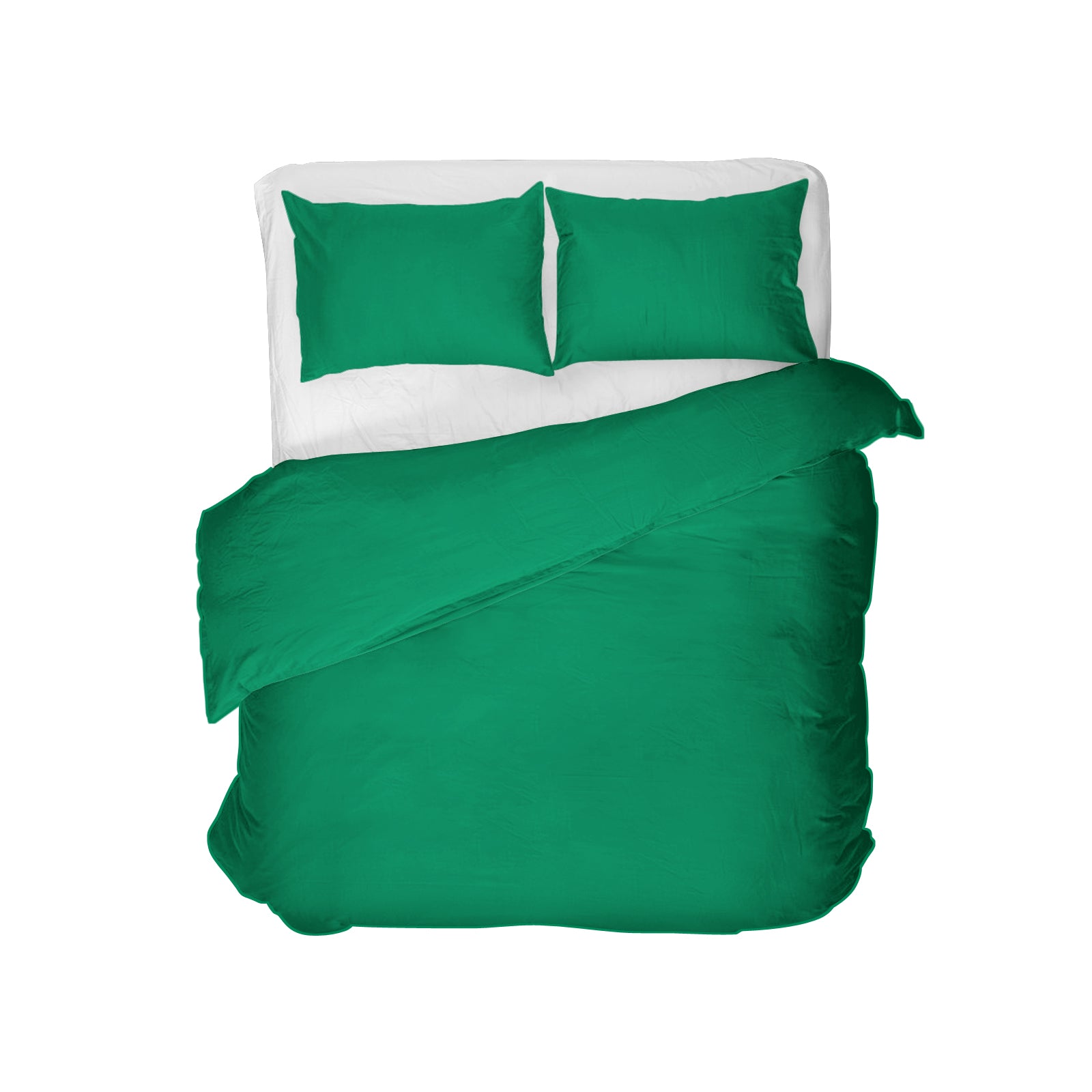 Lenjerie de pat jersey, cu fermoar, 140 gr/mp, verde crud, 33, 100% bumbac