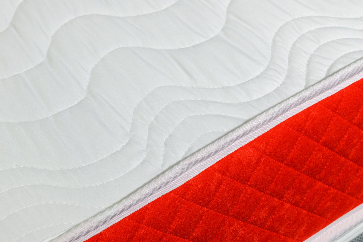 Saltea ortopedica Diamond Red DoubleSide, 25cm, spuma poliuretanica, hipoalergenica, reversibila, sistem de aerisire, ferma