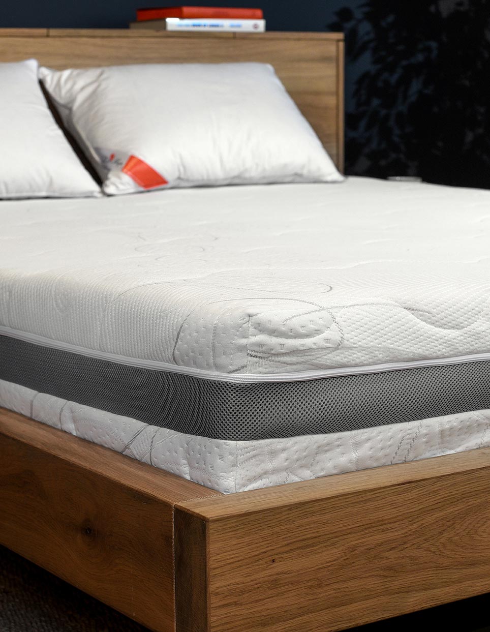 Saltea ortopedica Best Sleep Latex Lux, 23cm, cu latex, sistem de aerisire, ferma