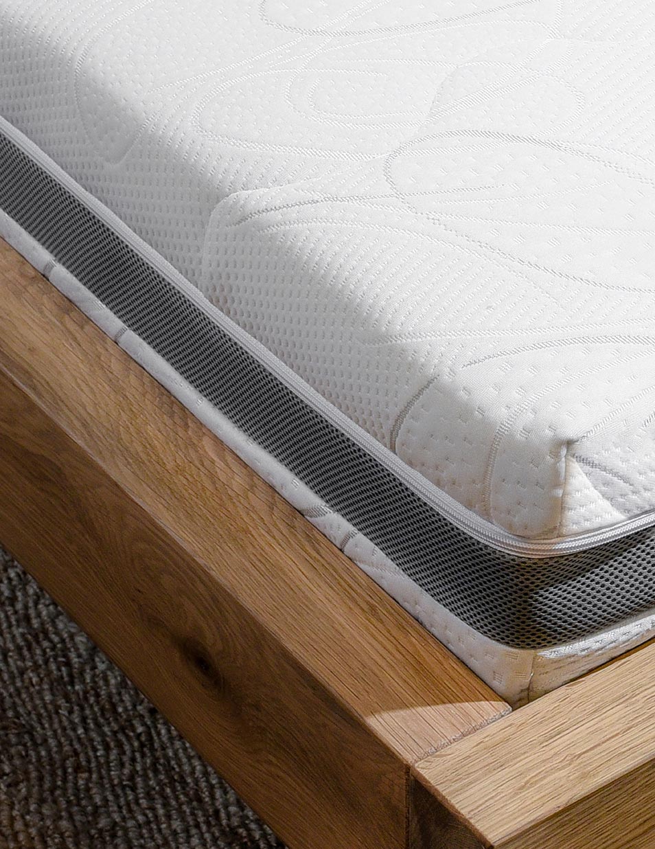 Saltea ortopedica Best Sleep Latex Lux, 23cm, cu latex, sistem de aerisire, ferma