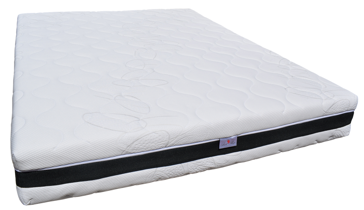 Saltea Ortopedica,Best Sleep Heroes, 20cm, spuma poliuretanica cu memorie si latex, antibacterian,hipoalergenic,husa detasabila,fermitate medie