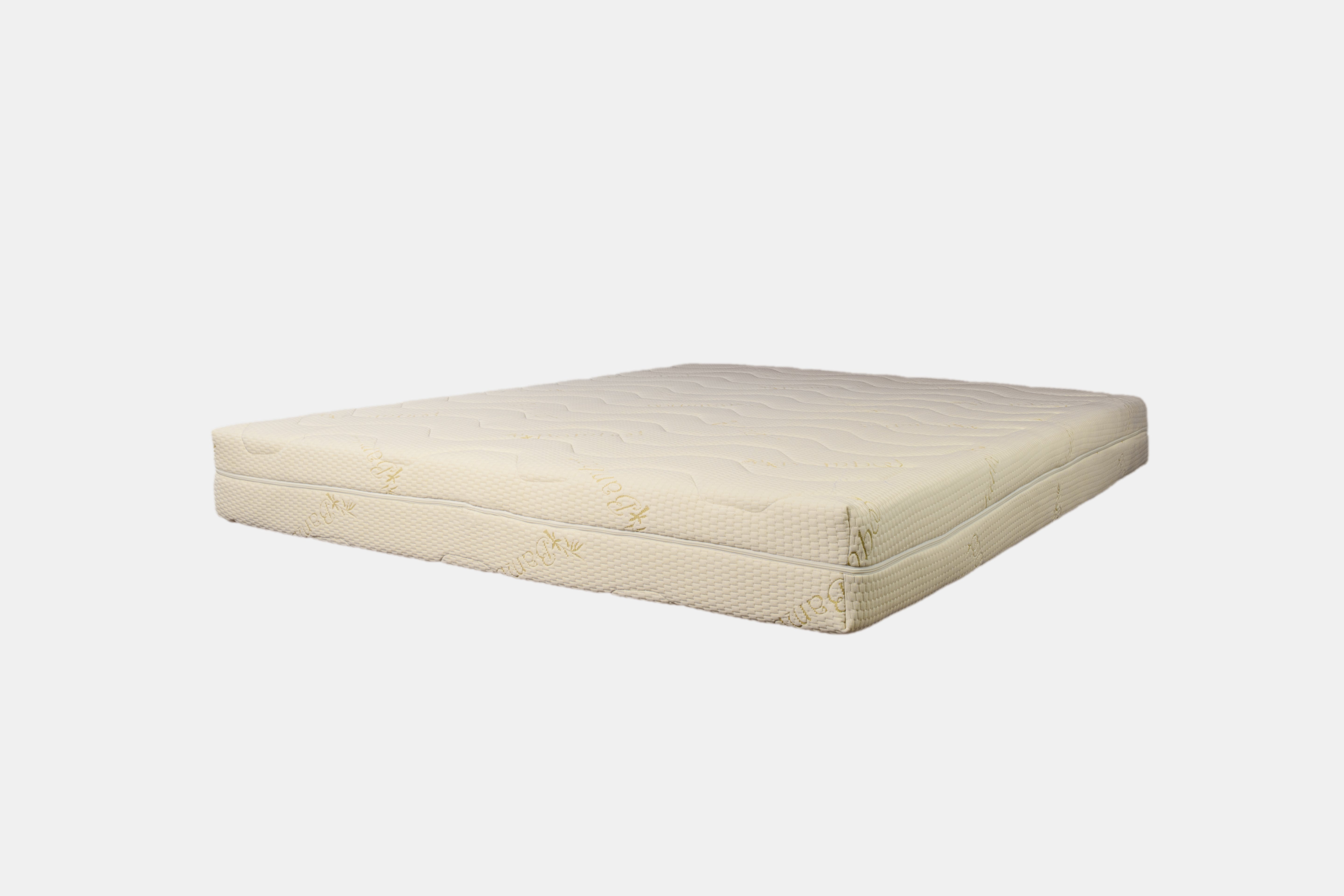 Saltea Superortopedica Base DoubleSide Bambus, 18cm, Spuma Poliuretanica, Hipoalergenica, Reversibila, Fermitate Mare, Husa Bambus Detasabila