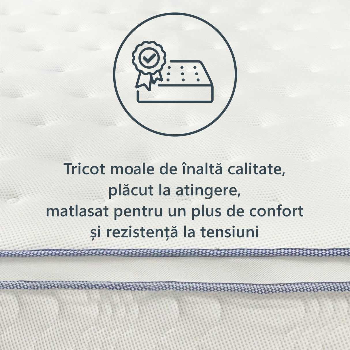 Saltea superortopedica Hotel Best Line, Ressort, 35cm, arcuri impachetate, spuma memory, fermitate medie