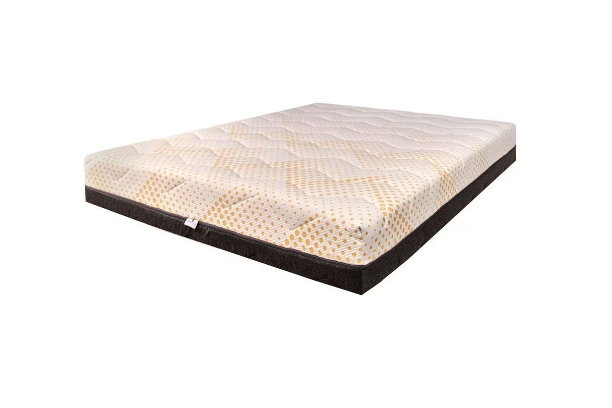 Orthopedic Mattress, Yellow Diamond, 27cm, 7+12+3+3+2, Memory Foam, pocket springs, 7 comfort zones, hypoallergenic, quilted cover, detachable, medium firmness