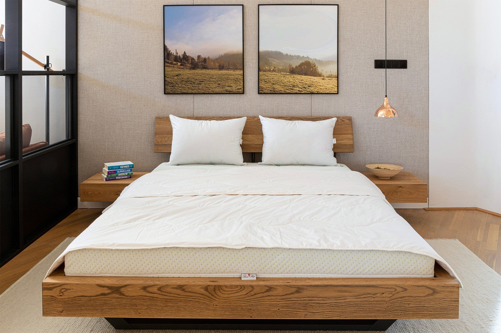 Set 2 perne Best Sleep, microfibra 50x70 cm