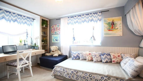 Adela Parvu: Salteaua-Cub Best Sleep a adus culoare in camera Luizei