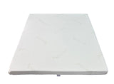 Topper Saltea Best Sleep Heavenly Bamboo, H8 4cm spuma poliuretanica+ 4 cm latex cool gel, husa bambus