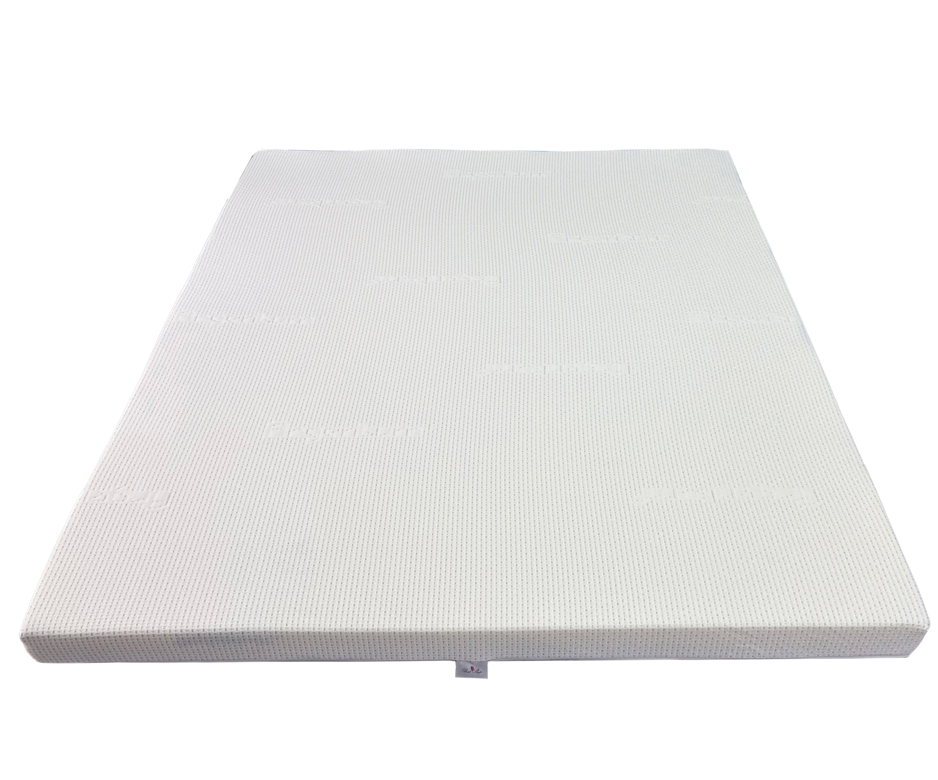 Topper Saltea Best Sleep Principal Argentum, H8 4cm spuma poliuretanica+ 4 cm latex, husa ioni de argint