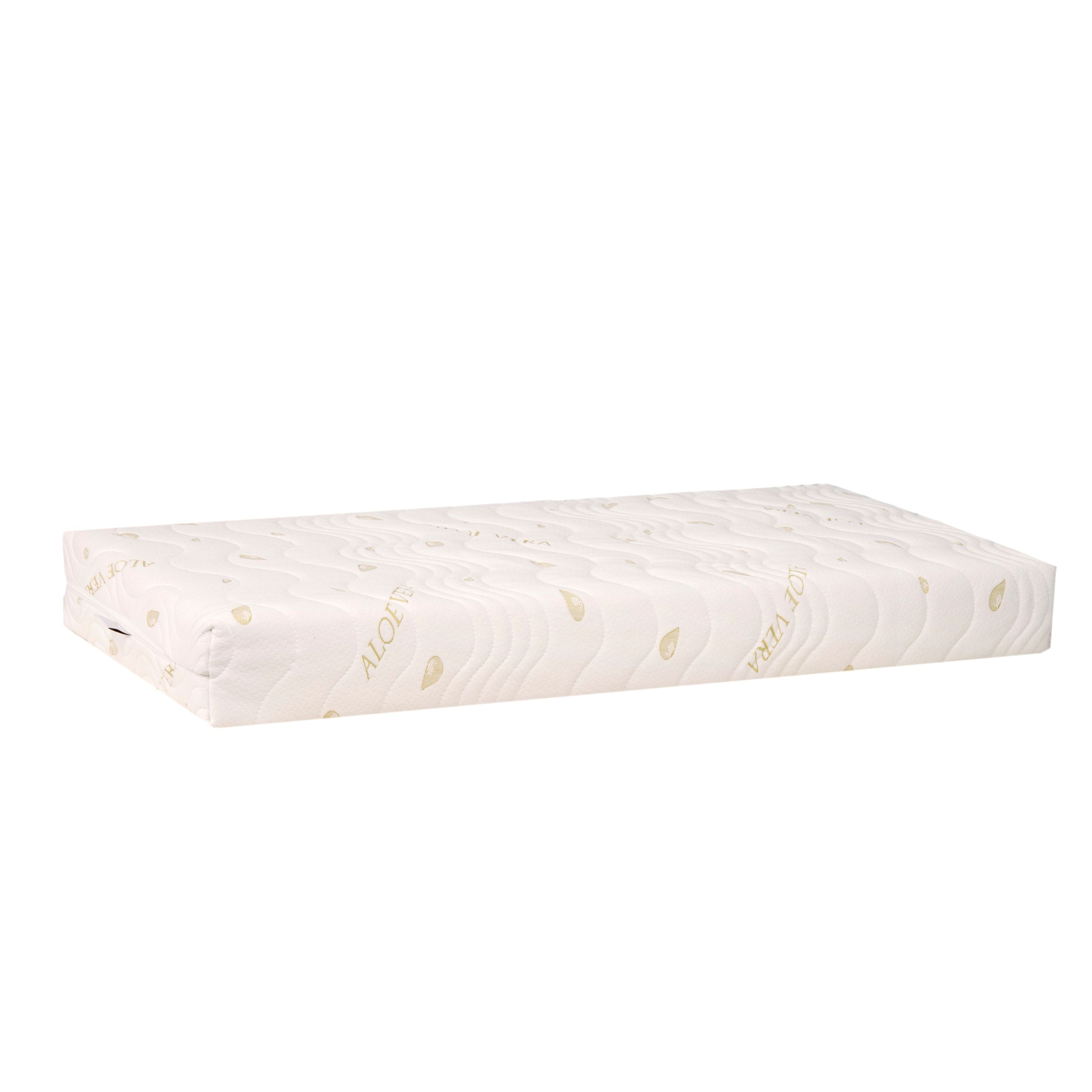 Saltea Ortopedica Best Sleep Baby Dream Aloe Vera 18cm, spuma poliuretanica, fibra de cocos, husa detasabila cu fermoar