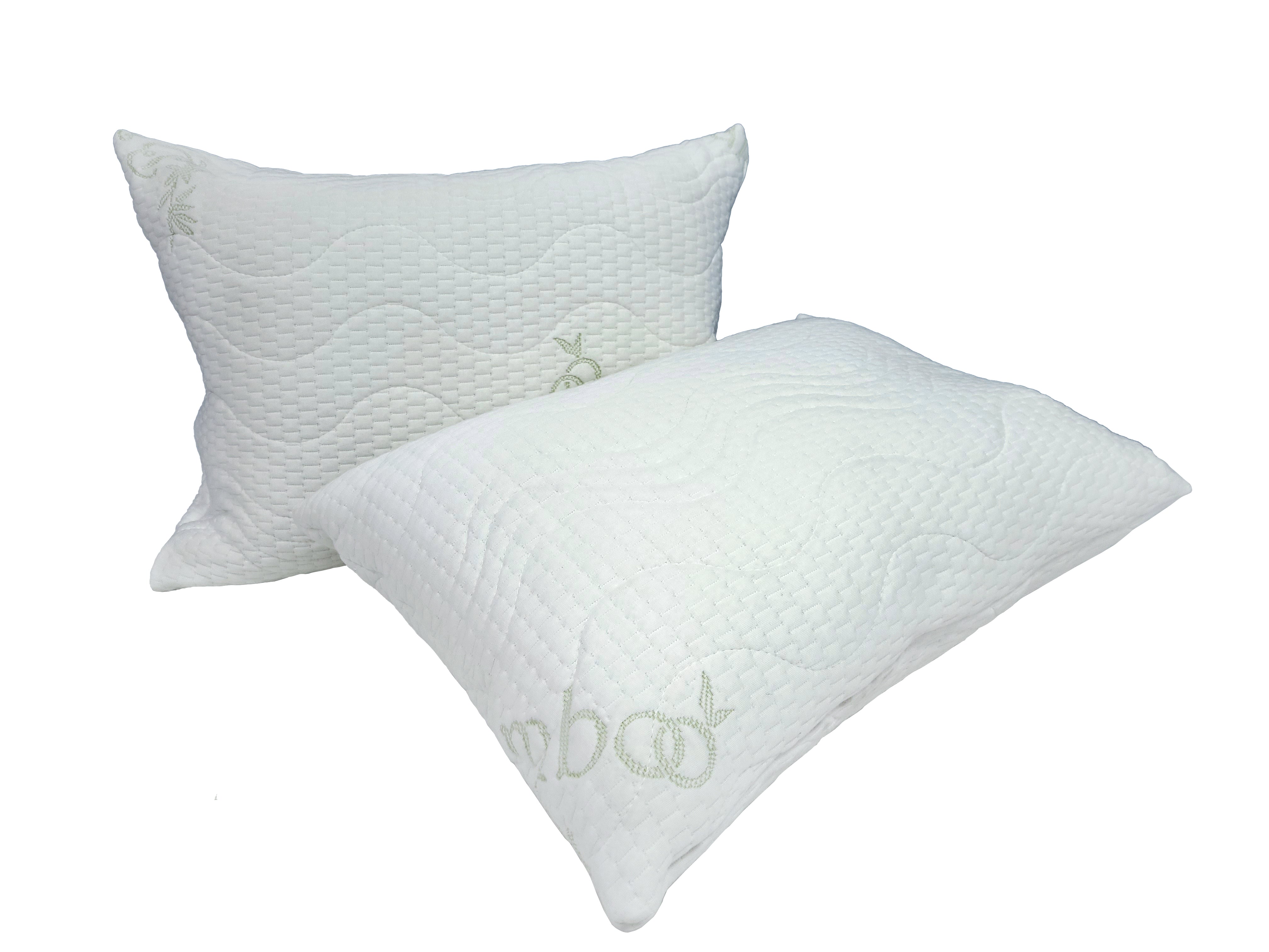 Set 2 Perne  Star Moon Bamboo, 50x70, hipoalergenica,lavabile la 40°C