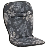 Perna gradina scaun contur Nadira gri, 92x45x3 cm