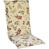 Perna gradina scaun 5 pozitii, Natur, 123x50x6cm