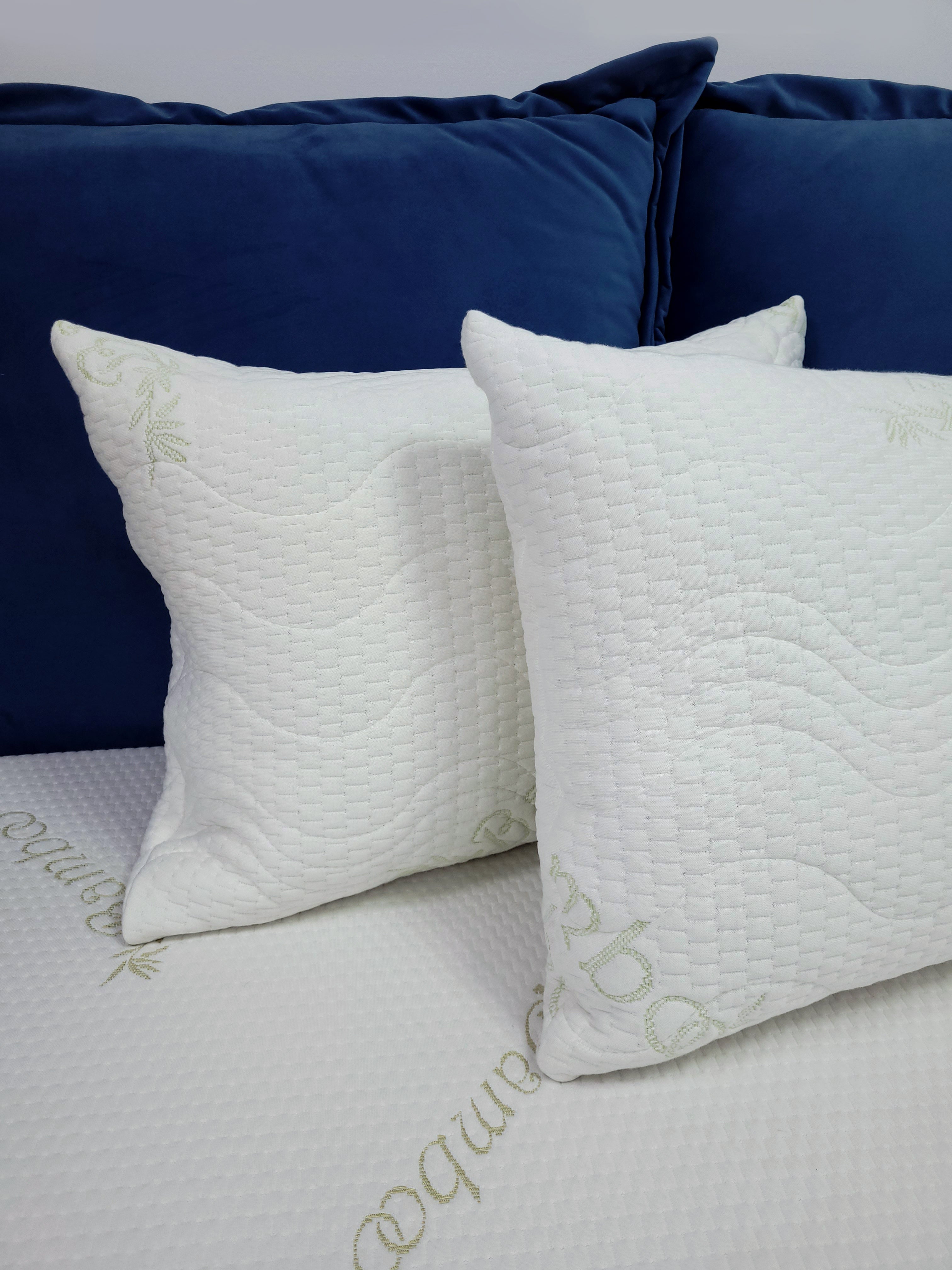 Set 2 Perne  Star Moon Bamboo, 50x70, hipoalergenica,lavabile la 40°C