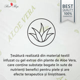 Saltea Ortopedica Best Sleep Baby Dream Aloe Vera 22cm, spuma poliuretanica, fibra de cocos, husa detasabila cu fermoar