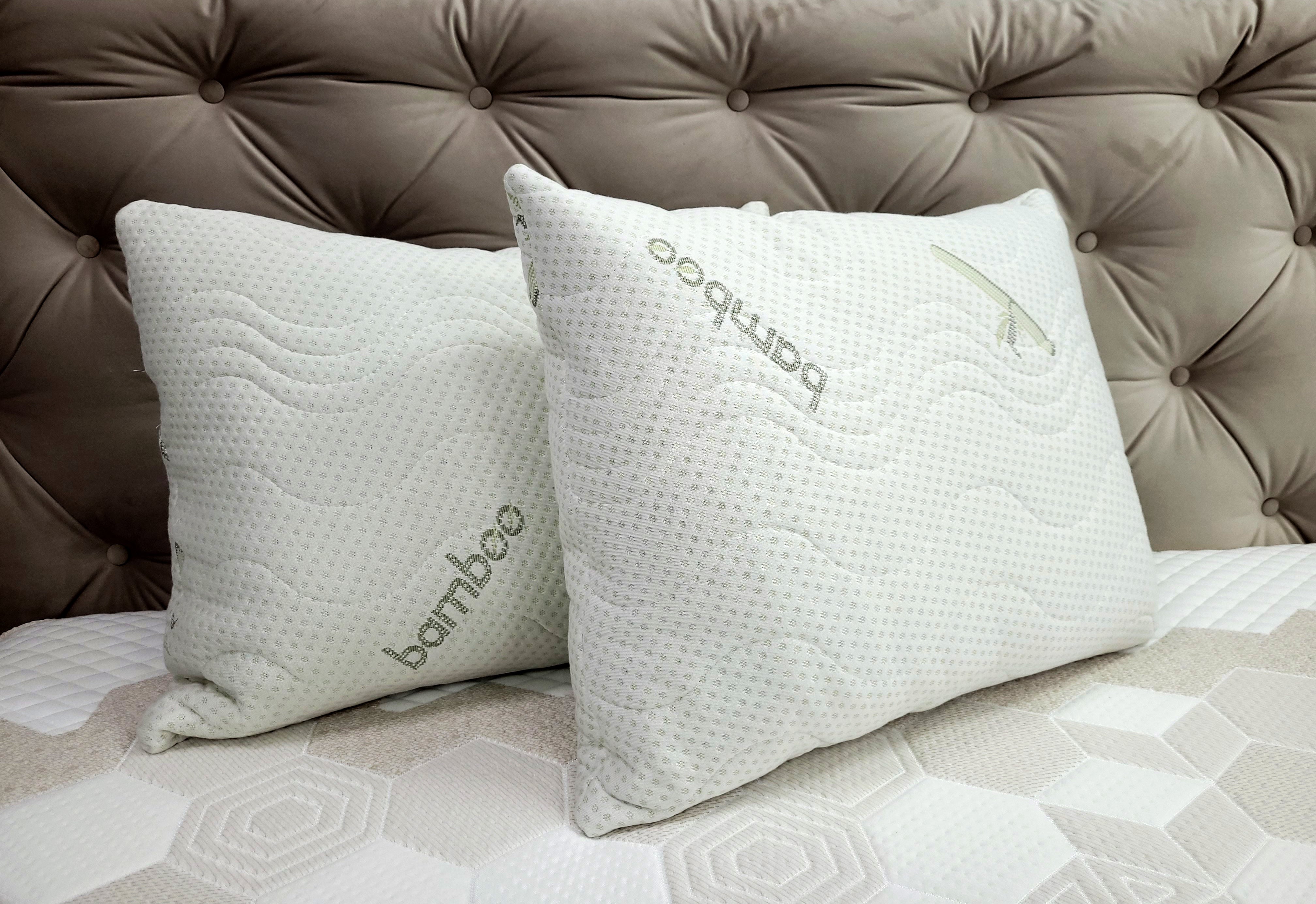 Set 2 Perne  Star Moon Bamboo feel, 50x70, hipoalergenica,lavabile la 40°C