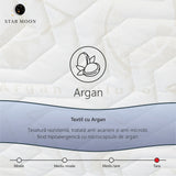 Saltea Ortopedica, Star Moon, Argan Memory, 20cm, 16+4, Spuma poliuretanica cu memorie, fermitate medie