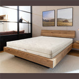 Saltea Ortopedica Sleep Evolution Bio Bumbac Memory 7 cm 14+2+7, 23cm, spuma poliuretanica cu memorie 7cm si fibre de cocos, husa detasabila cu bumbac, fermitate moale