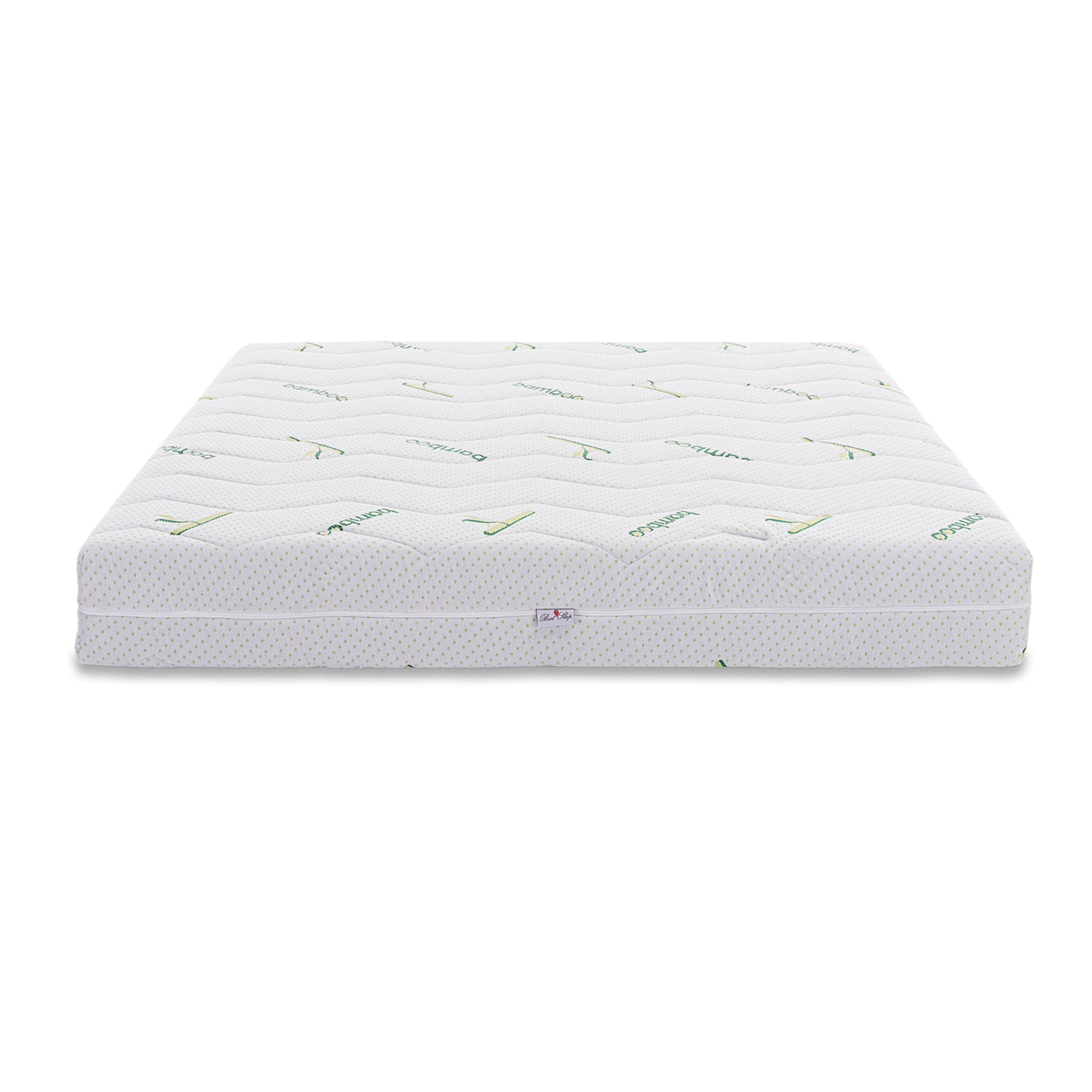 Saltea Ortopedica Best Sleep Baby Dream Bamboo 22cm, spuma poliuretanica, fibra de cocos, husa detasabila cu fermoar