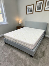 Star Moon Aloe Touch*Plus Orthopedic Mattress, 30 cm, 4 cm Memory Foam, 7 Comfort Zones, Hypoallergenic, Reversible, Medium Firmness