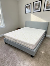 Star Moon Aloe Touch*Plus Orthopedic Mattress, 20 cm, 4 cm Memory Foam, 7 Comfort Zones, Hypoallergenic, Reversible, Medium Firmness