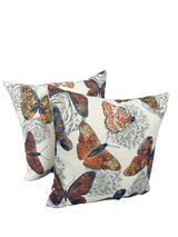 Star Moon Butterfly Decorative Pillow Set, 40x40 cm