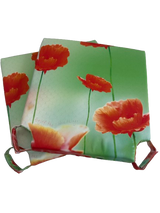Set de perne pentru scaun Star Moon Poppy interior/exterior, 40x40x5 cm
