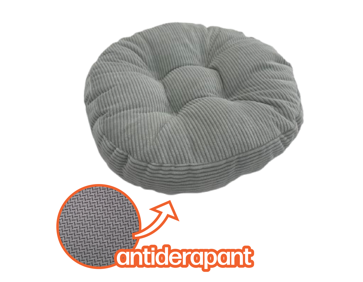 Starmoon Round chair cushion, 30 cm diameter, with non-slip layer