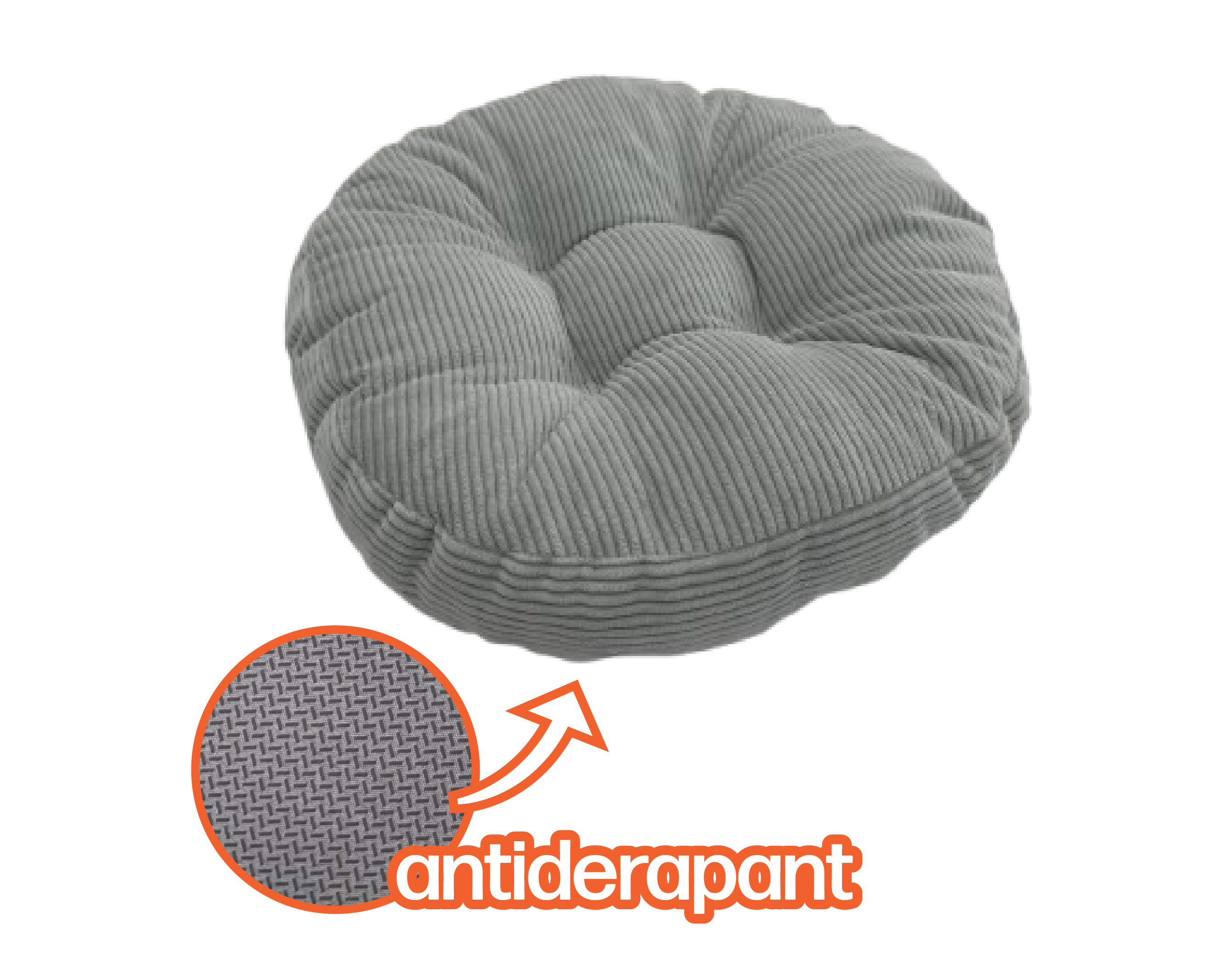 Perna scaun Starmoon Round, diametru 30 cm, cu strat antiderapant