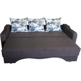 Canapea extensibila  Amias 230x70x90 cm , culoare Maro Inchis
