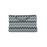 Beach or picnic/camping mat with handle, 180x50 cm, Grey/white
